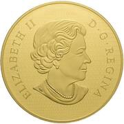 500 Dollars - Elizabeth II Gold Maple Leaf obverse image