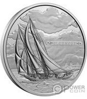 500 Dollars - Elizabeth II Bluenose, Canada, 2021 reverse image
