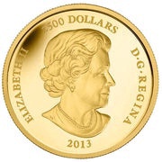 2500 Dollars - Elizabeth II Canada's Arctic Landscape obverse image