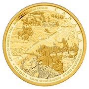 2500 Dollars - Elizabeth II Battle of Châteauguay and Battle of Crysler's Farm, Canada, 2013 reverse image