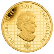 2500 Dollars - Elizabeth II The Battle of Lundy's Lane obverse image
