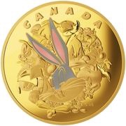 2500 Dollars - Elizabeth II Ensemble Cast, Canada, 2015 reverse image