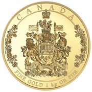 2500 Dollars - Elizabeth II The Arms of Canada, Canada, 2016 reverse image