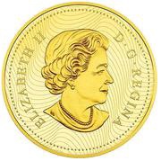 2500 Dollars - Elizabeth II Sugar Maple Majesty obverse image