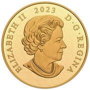 2500 Dollars In the name of Elizabeth II; Lunar Year of the Rabbit obverse image
