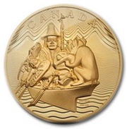 100 000 Dollars - Elizabeth II The Spirit of Haida Gwaii, Canada, 2011 reverse image