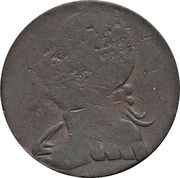 ½ Penny Regal Imitation - George III left obverse image
