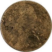 ½ Penny Regal Imitation - George III left obverse image