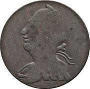 ½ Penny Regal Imitation - George III left obverse image