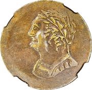 ½ Penny Imitation Bust and Harp obverse image