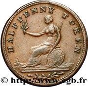 ½ Penny Victoria Nobis Est, Canada, 1811-1813 reverse image