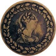 ½ Penny Imitation Tiffin Token obverse image