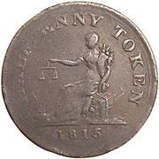 ½ Penny Bale marked S.J. and Co obverse image