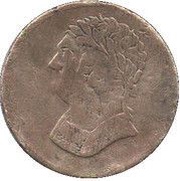 ½ Penny - Original Bust and Harp obverse image