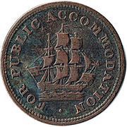½ Penny Canada - For public accommodation obverse image