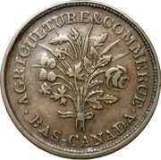 1 Sou Belleville - 16 cherry leaves / 2 shamrocks obverse image