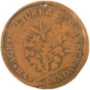 1 Sou Belleville - 18 cherry leaves / 2 shamrocks obverse image