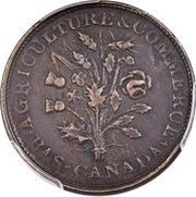 1 Sou Belleville - 18 cherry leaves / 3 shamrocks obverse image