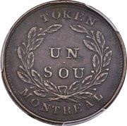 1 Sou Belleville - 18 cherry leaves / 3 shamrocks reverse image