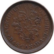 1 Sou Belleville - 18 cherry leaves / 7 shamrocks obverse image