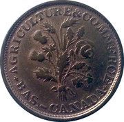 1 Sou Belleville - 20 cherry leaves / 2 shamrocks obverse image
