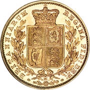 1 Sovereign - Victoria, Australia, 1871-1887 reverse image