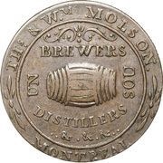 1 Sou Molson Breweries obverse image