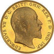 1 Sovereign - Edward VII obverse image