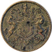 ½ Penny - Rutherford "St John's" obverse image