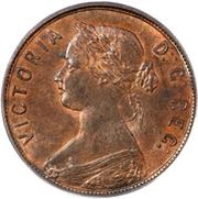 1 Cent - Victoria obverse image