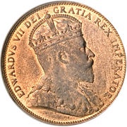 1 Cent - Edward VII obverse image