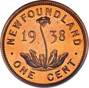 1 Cent - George VI reverse image