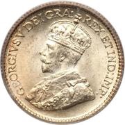 5 Cents - George V obverse image