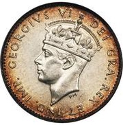 5 Cents - George VI, Canada, 1938-1943 obverse image