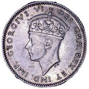 10 Cents - George VI obverse image