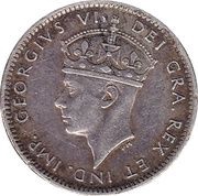 10 Cents - George VI obverse image