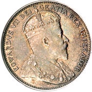 20 Cents - Edward VII obverse image