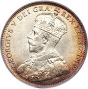 20 Cents - George V obverse image