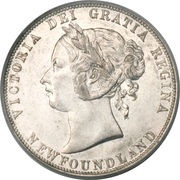 50 Cents - Victoria obverse image