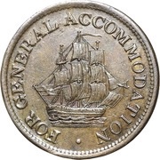 ½ Penny For general accommodation obverse image