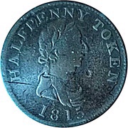 ½ Penny - Hosterman and Etter obverse image