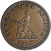 ½ Penny Commercial change 1815 - Nova Scotia obverse image