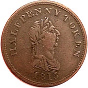 ½ Penny success to navigation and trade obverse image