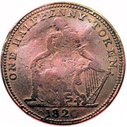 ½ Penny Trade and Navigation obverse image
