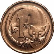 1 Cent - Elizabeth II 3rd Portrait reverse image