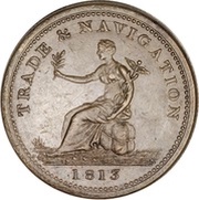 1 Penny Non-local/Trade and Navigation obverse image