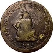½ Penny Ships, Colonies and Commerce obverse image