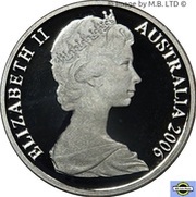 1 Cent - Elizabeth II 2nd Portrait - Fine Silver Proof obverse image