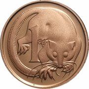 1 Cent - Elizabeth II 4th Portrait reverse image