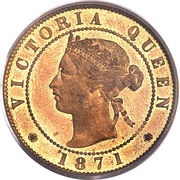1 Cent - Victoria obverse image
